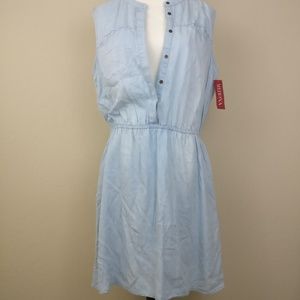 NWT Merona Sleeveless Denim Dress
